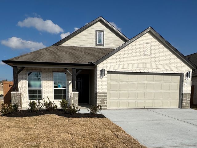New-construction home in the Houston area