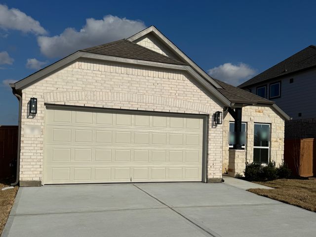 New-construction home in the Houston area