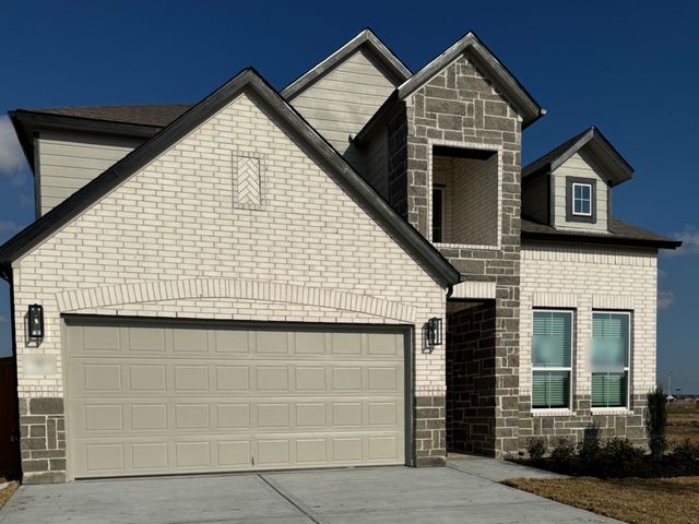 New-construction home in the Houston area